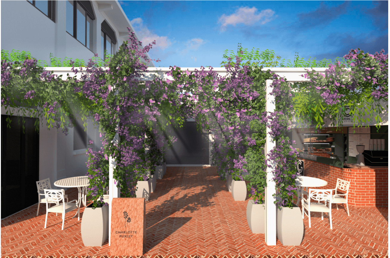 Artist’s Impression of exterior premises at Gillman Barracks (Photo Credit: Charlotte Puxley Flower)